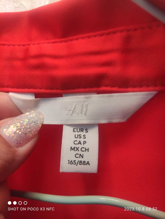 ROCHIE roșie H&M S