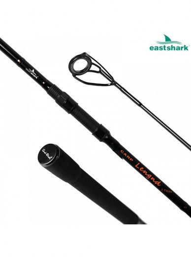 SET 4 Lansete Legend Carp 3.90 m 3.75 LBS 2 tronsoane