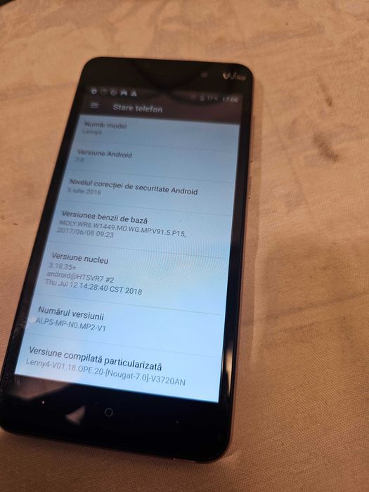 telefon smart wiko lenny 4  android 7