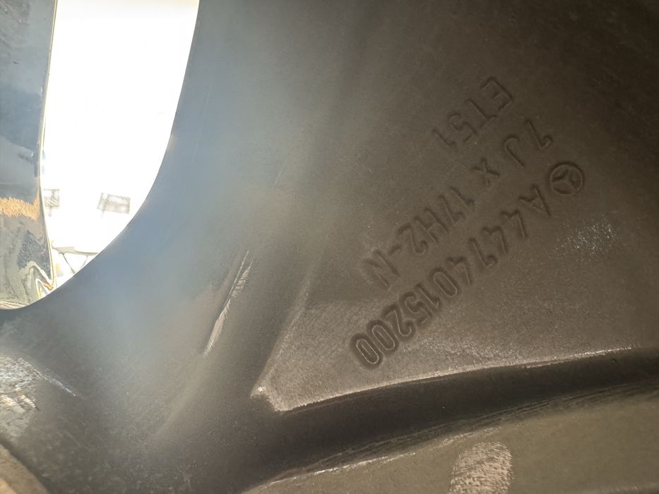 Ser jante originale mercedes v- class vito viano w447 245/55/17 iarna