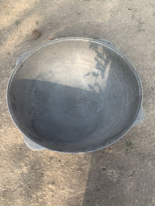 Казан уличный большой метталический