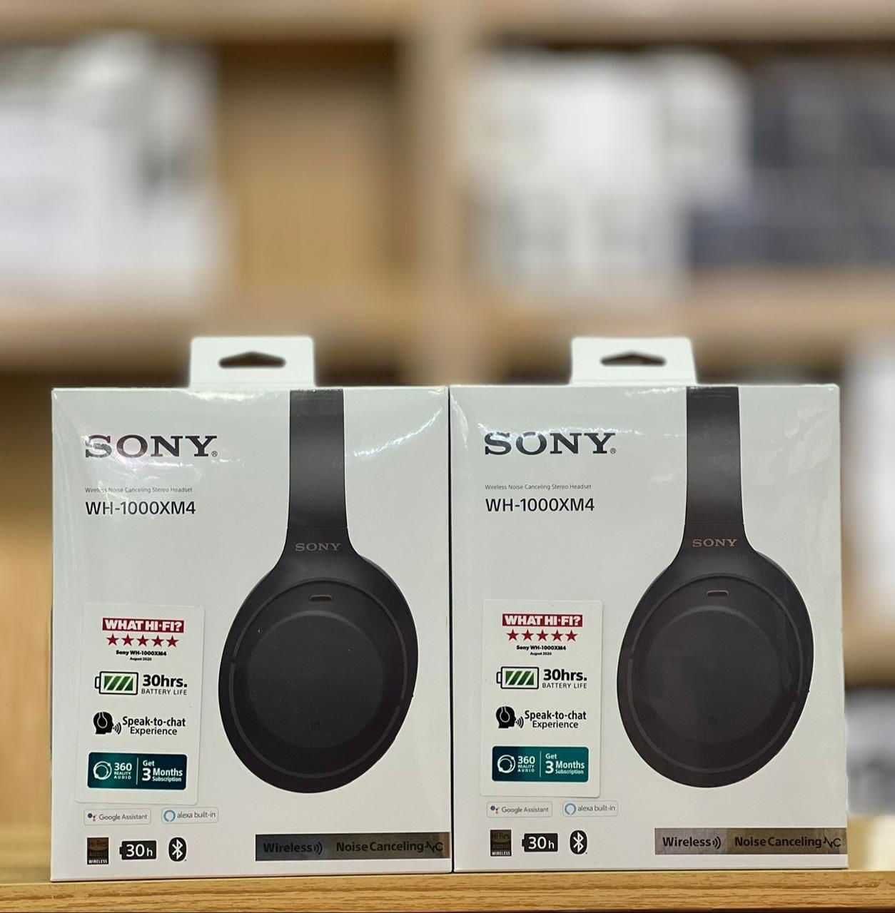 Sony WH-1000XM4 Беспроводные наушники с шумоподавлением