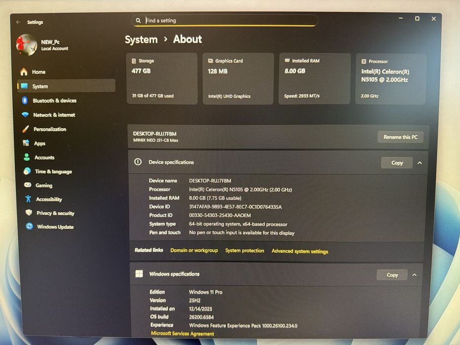 Neo J51-C8 Max , чисто нов