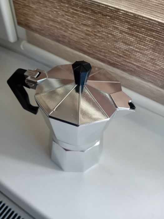 ₩ espressor cafea pentru aragaz nouă 3 cesti aluminiu