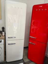Хладилник с фризер Smeg, 50's Style,331 Л. цвят-бял