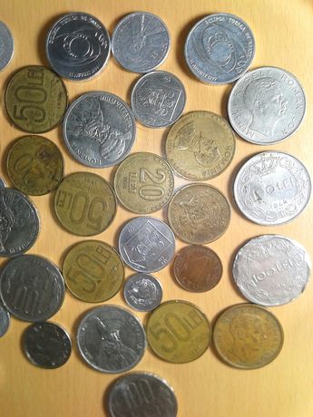 Monede Romanesti 47 bucati Reg.Mihai/M.Viteazu