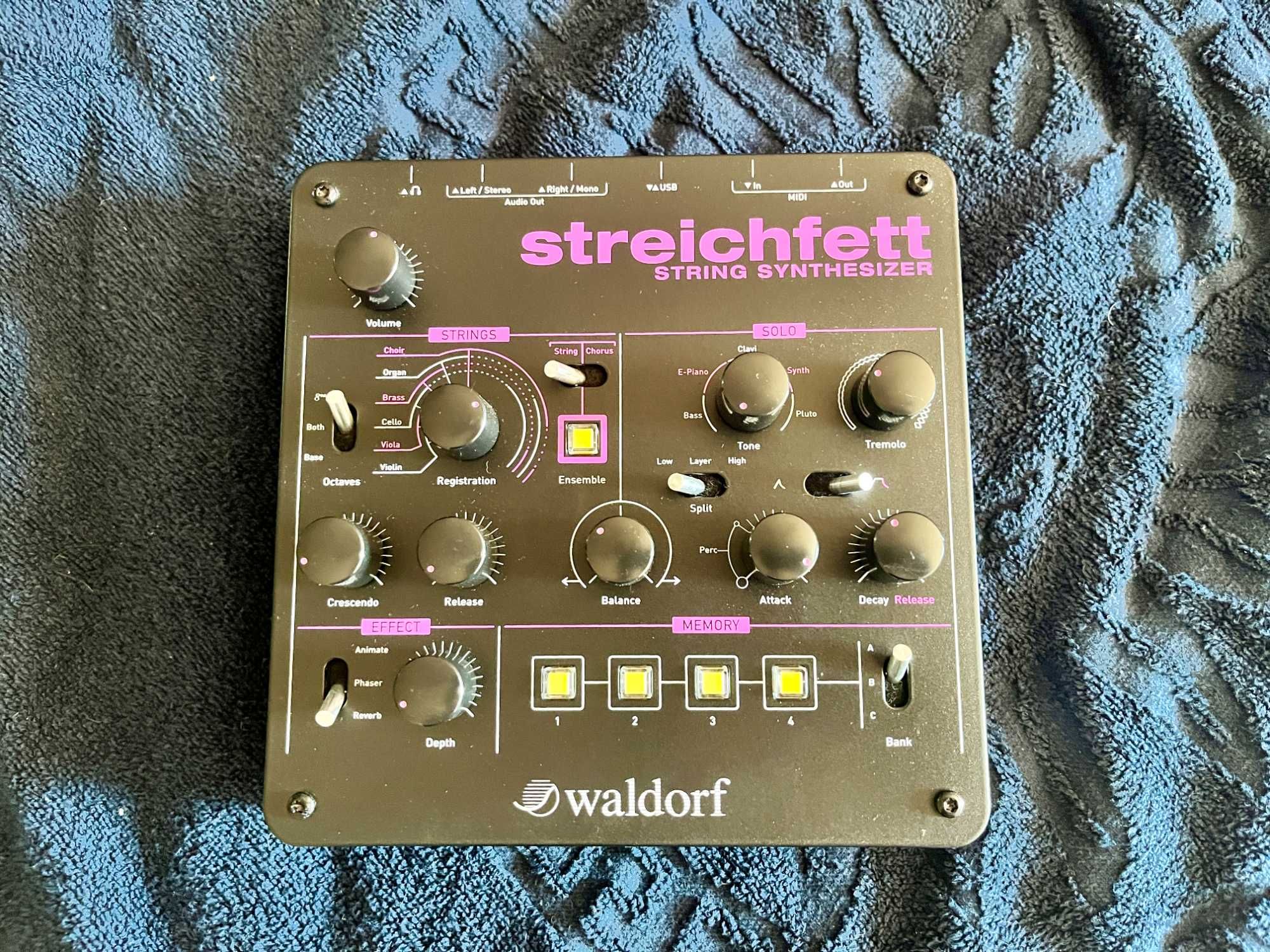 Продавам 499 лв синтезатор WALDORF Streichfett - модул