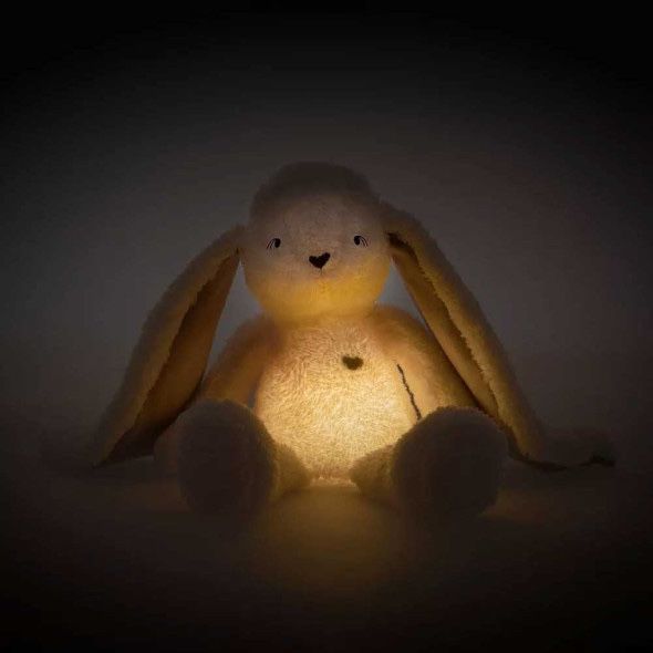 MyHummy Плюшена играчка зайче за заспиване с бял шум