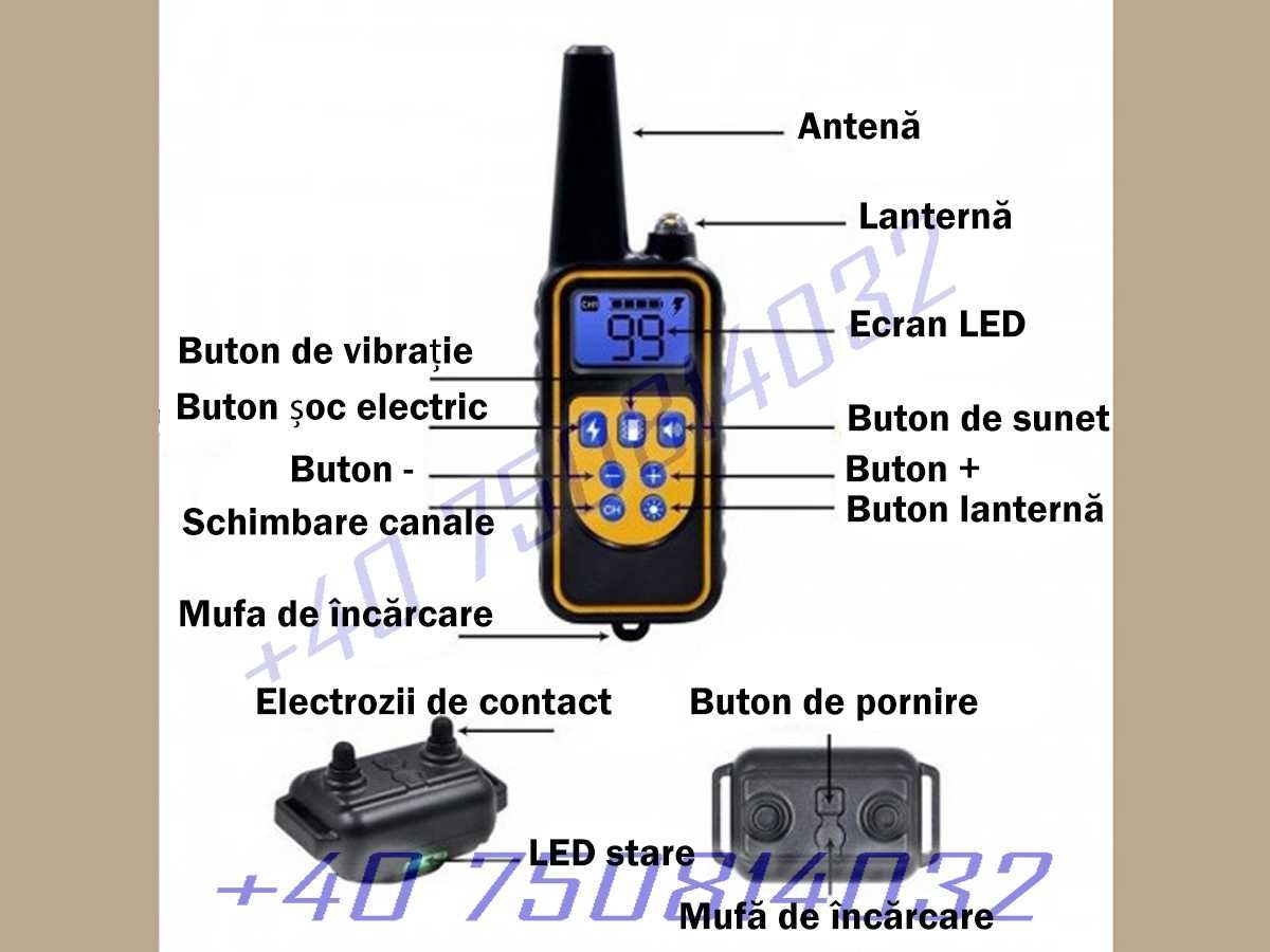 Detector de Metale Pinpointer Alarma Sonora Vibratii Pointer 800m rang