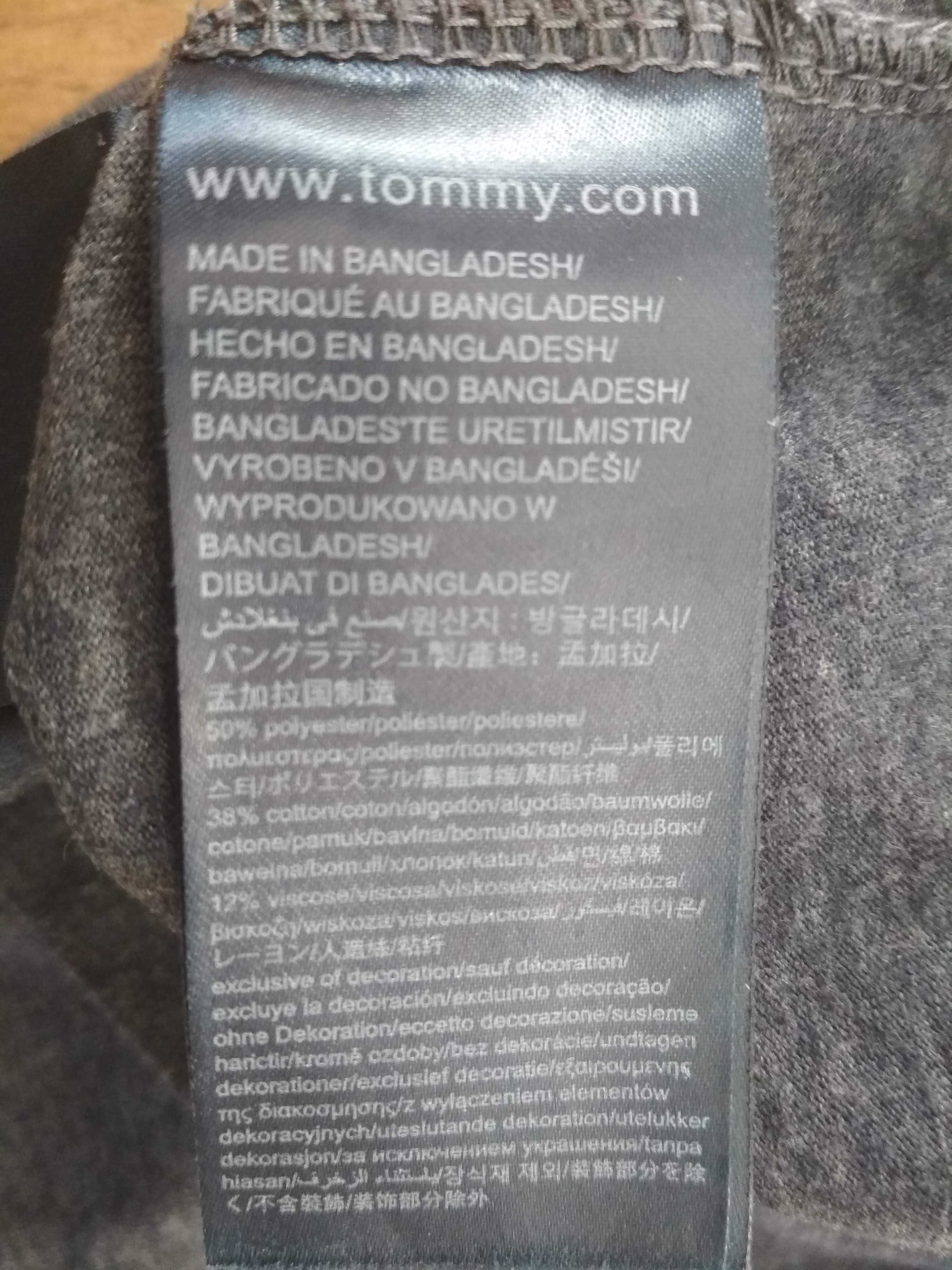 блуза фланелка тениска TOMMY HILFIGER JEANS с къс ръкав