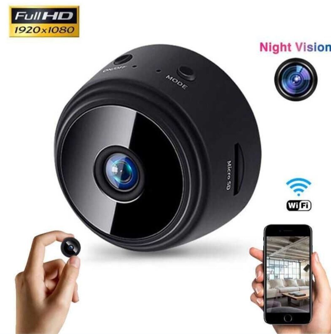 Мини камера А9, Wi-Fi, HD, нощ