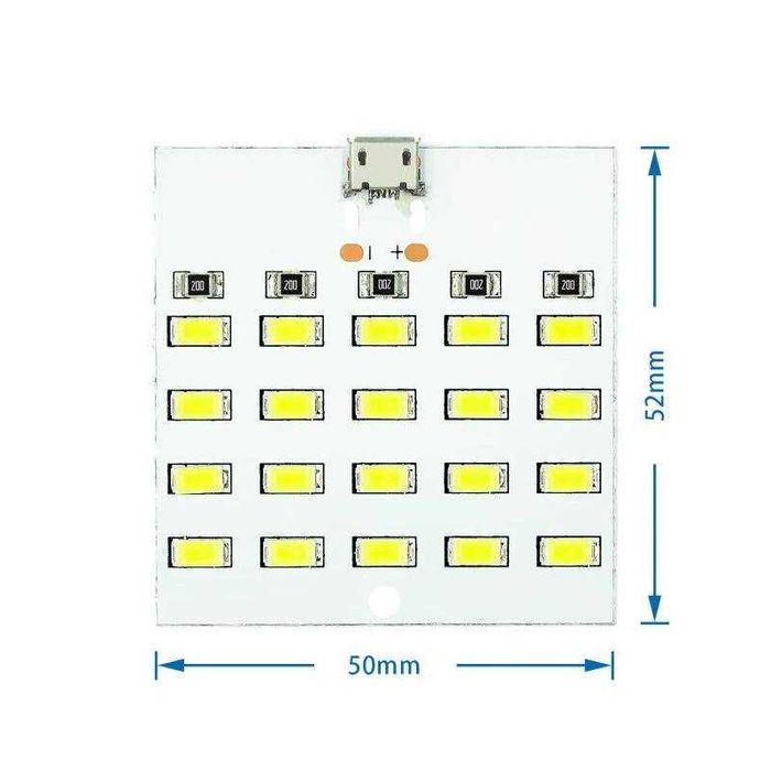 Vand Panou Iluminat de Urgenta, 20 LED-uri SMD, Prin USB