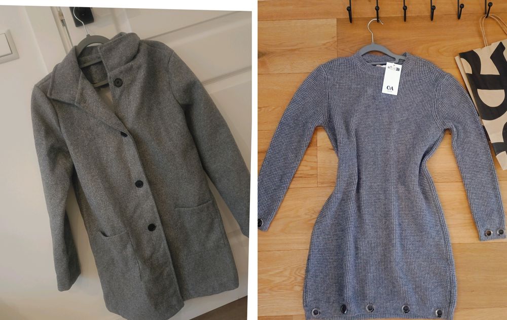 Тънко палтенце .Ново .Размер С/М