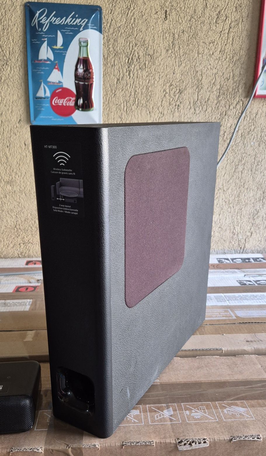 Компактен саундбар Sony HT-MT300 -100W, безжичен субуфер, Bluetooth,