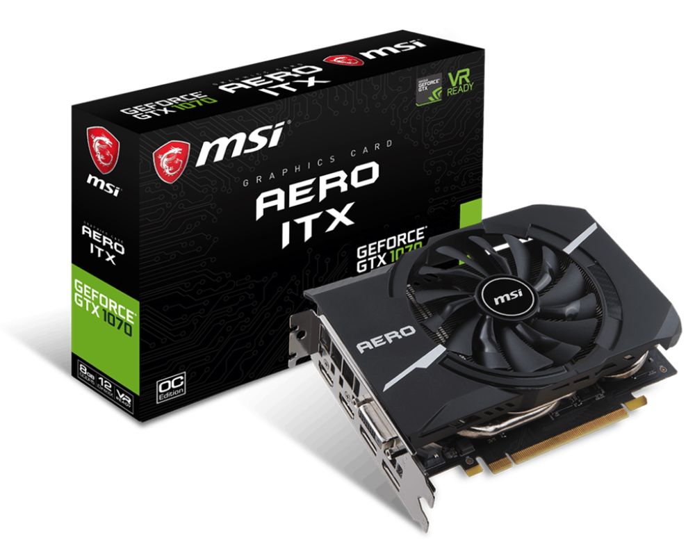 GeForce GTX 1070 AERO ITX 8G OC