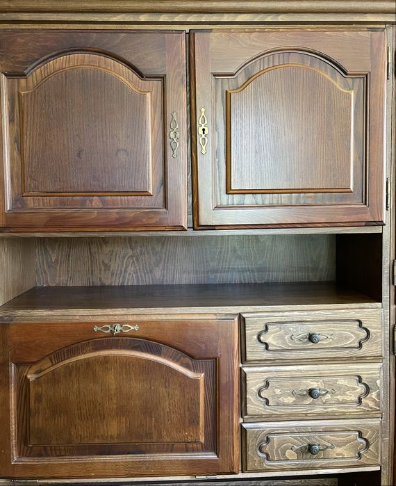 biblioteca lemn masiv