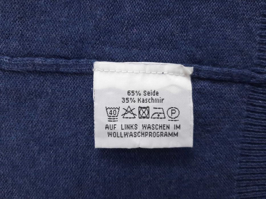 A.W.Dunmore - Мъжка жилетка с цип от коприна и кашмир размер L