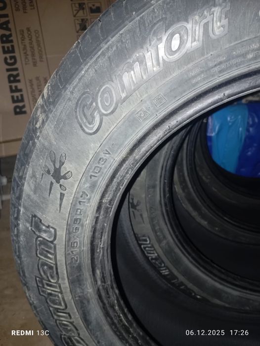 Шины летние 215/65 R17