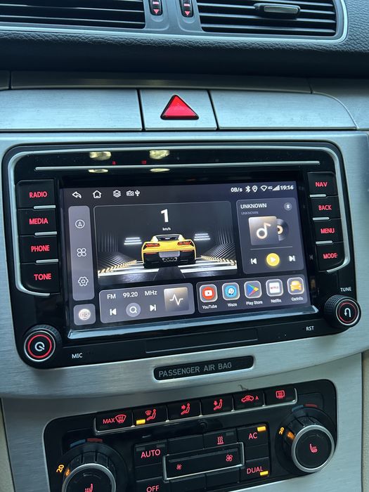 Navigatie vw, skoda, seat - android 13 - Octa core 4 gb ram