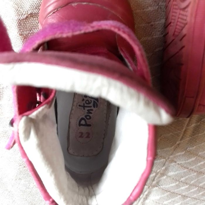 Детски кожени боти за момиче Ponte, 22 номер