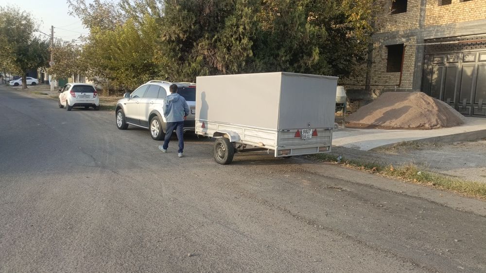 Каптива с прицепом 2012