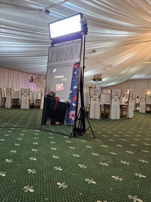 Fum pentru dansul mirilor, baloane cu fum, vulcani, oglinda magica