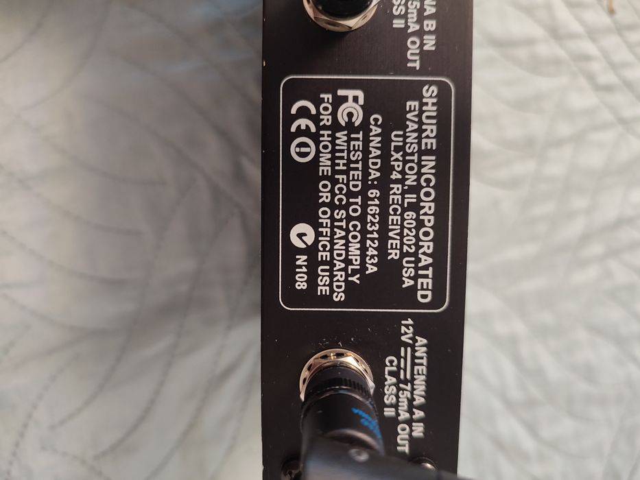 Microfon Shure UlxP4 Made Canada fidelitate maximă!