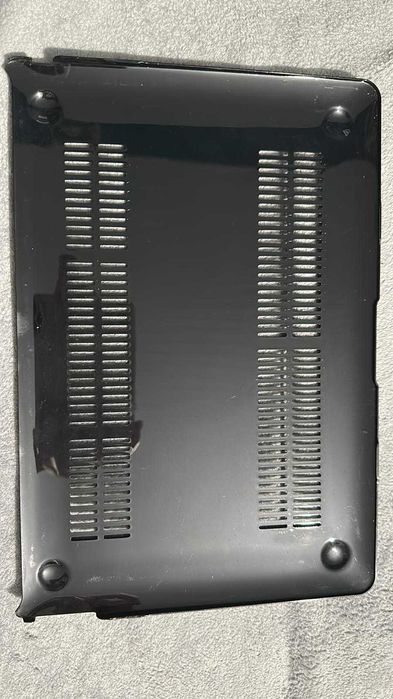 Carcasa protectie Macbook Air, 13", A1932/A2179/A2337, imitatie lemn