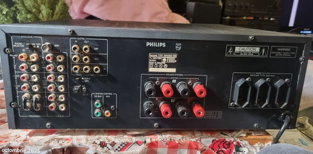 Amplificator Philips FA 950, Fisher CA 891