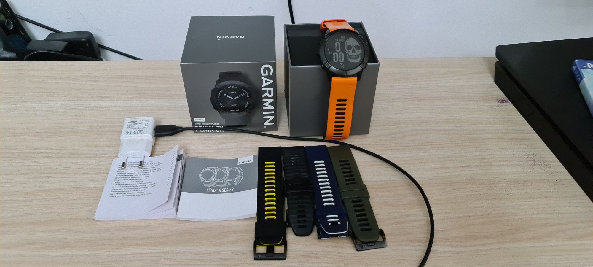 Garmin Fenix, 6X sapphire