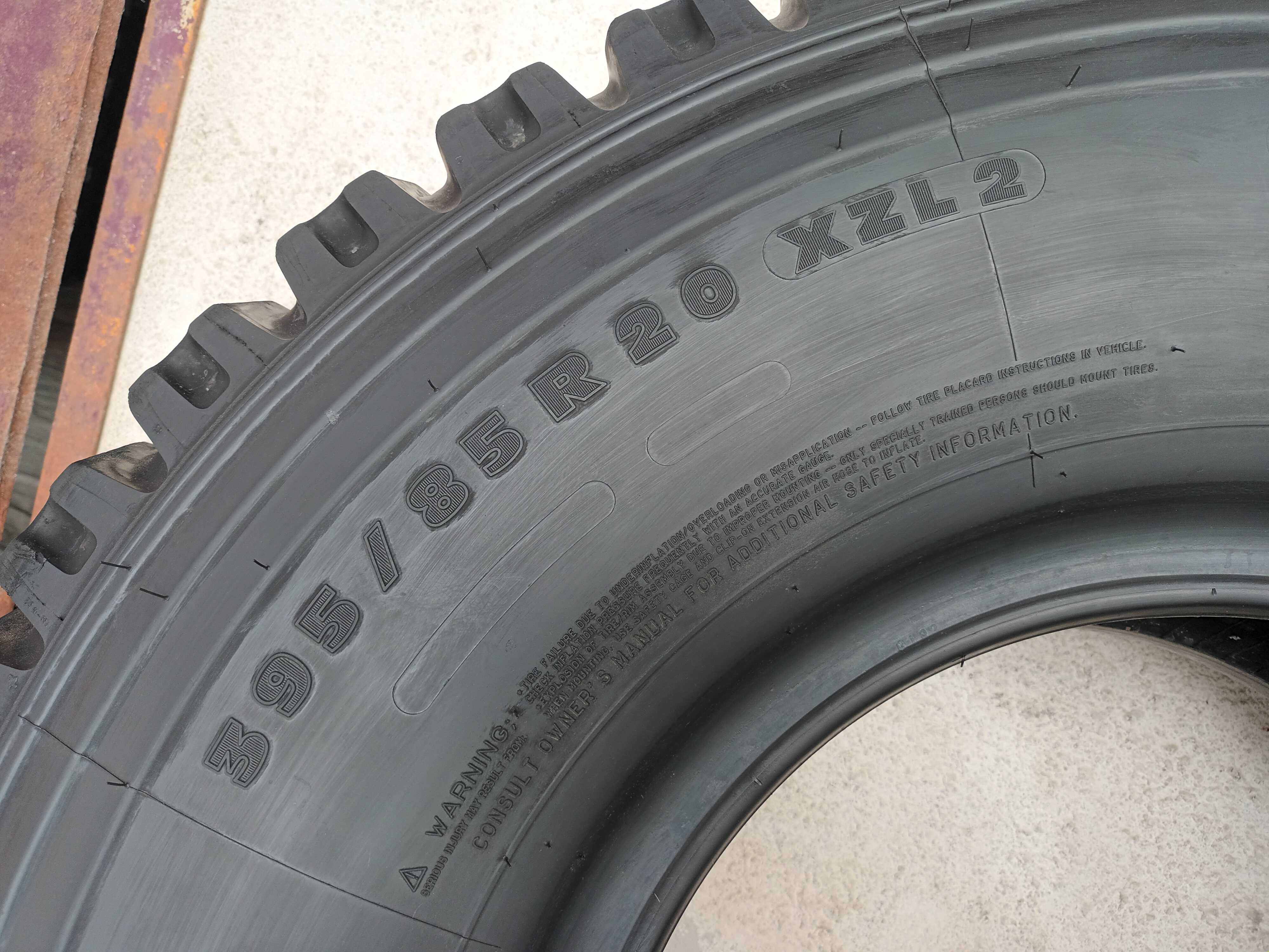 1 тежкотоварна гума R20 395/85 Michelin XZL 2 168K 164L M+S