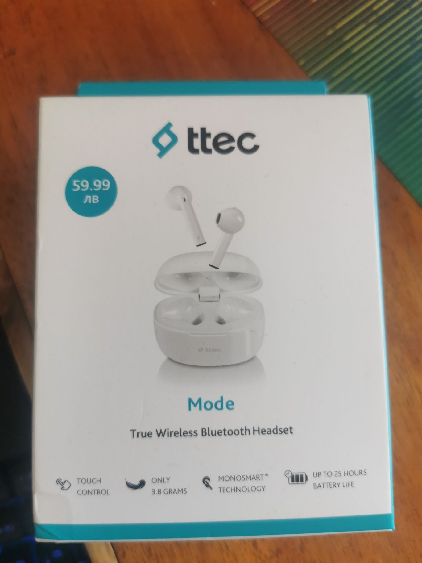 Безжични слушалки ttec