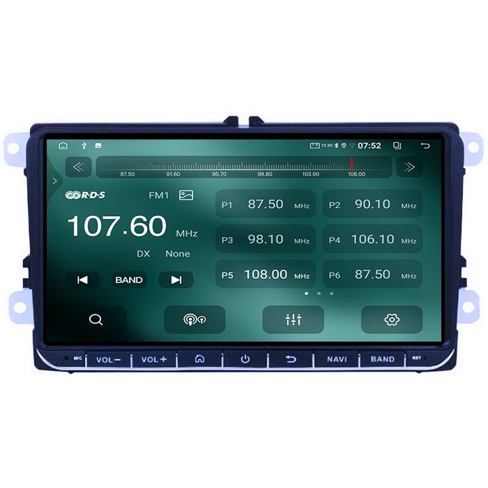 Navigație VW - Skoda cu Android 8GB RAM, 256gb stocare.