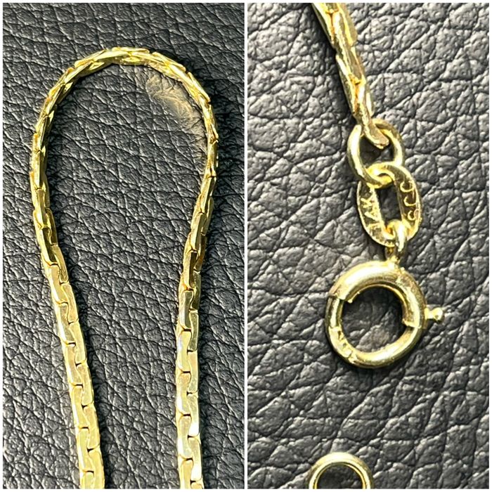 Златен Ланец синджир  златно ланче 14 к 585 gold zlato zlatni lanec