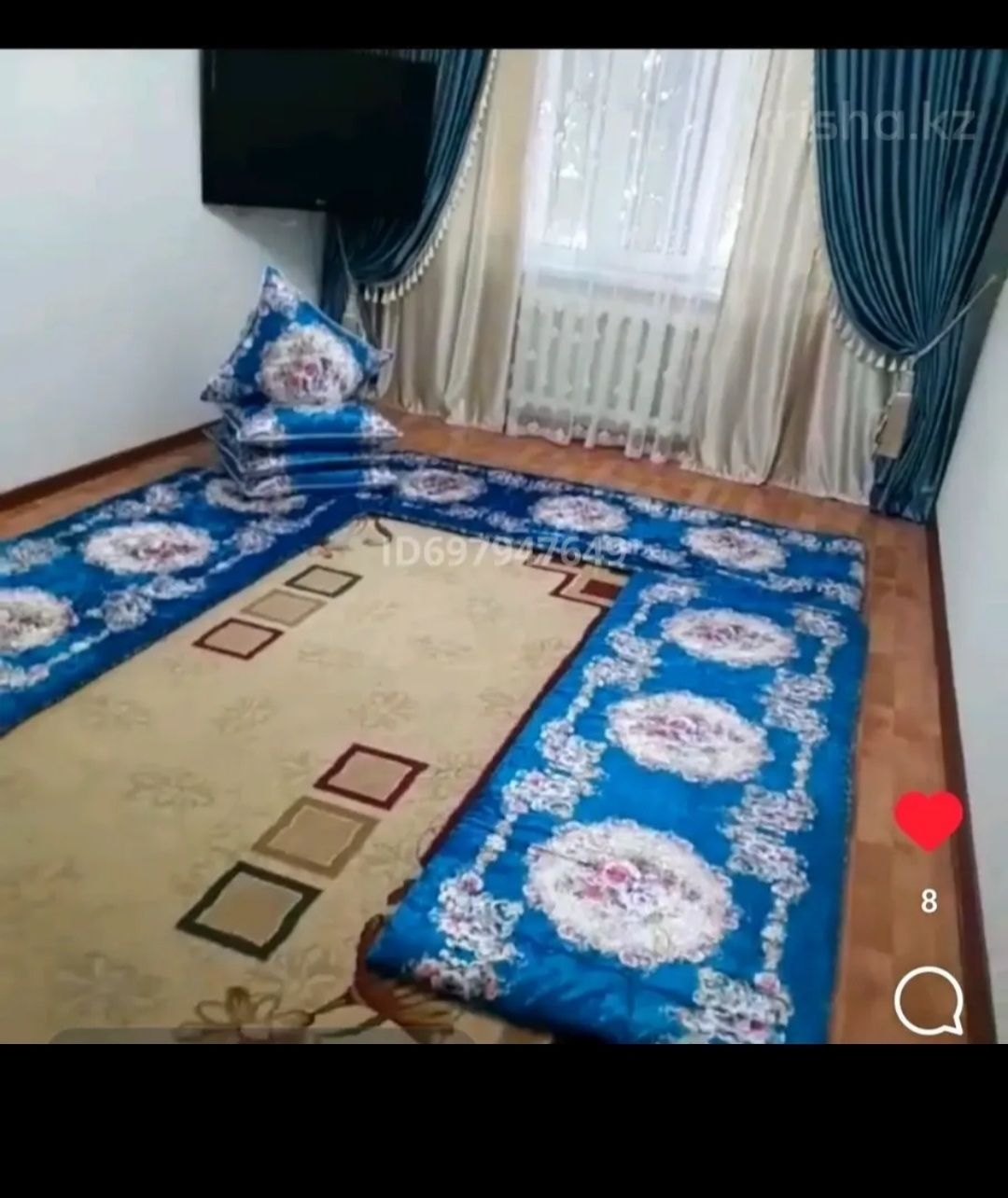 Шторы и тюль сатылады