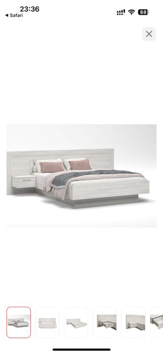 Кровать евромебель двухспалка