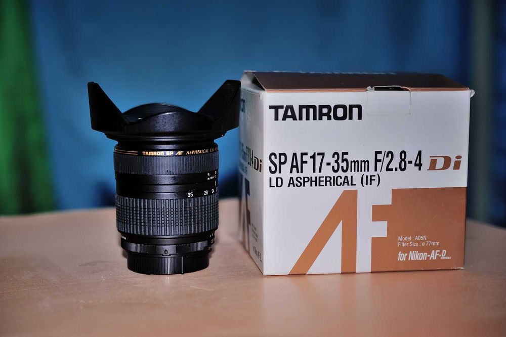 Объектив TAMRON SP AF 17-35 мм F2.8-4 Di LD для Nikon F