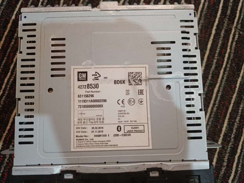 Gentra original magnitofon