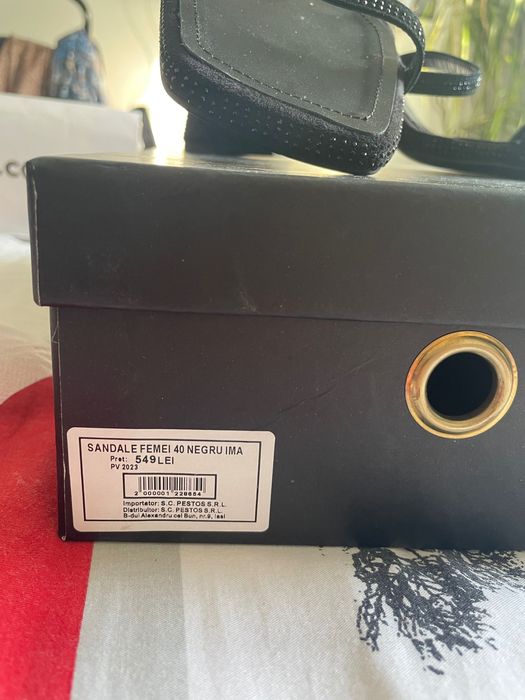 Sandale Il Passo, piele intoarsa, nr 40