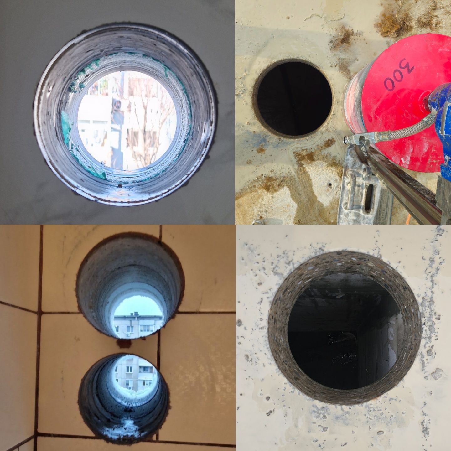 Carotare-Gaura hotă,centrale,ac,beton,cărămidă,bca etc