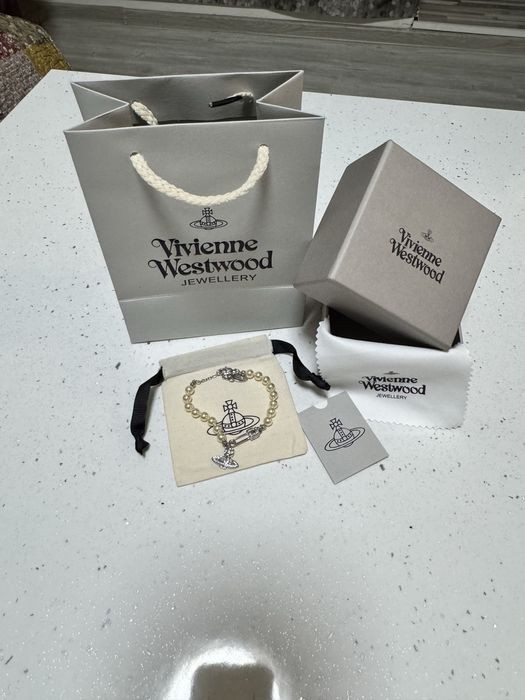 Vivienne westwood bratara cu perle