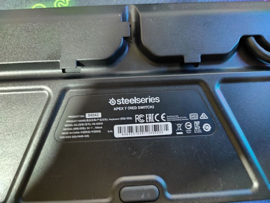 Клавиатура Steelseries apex 7