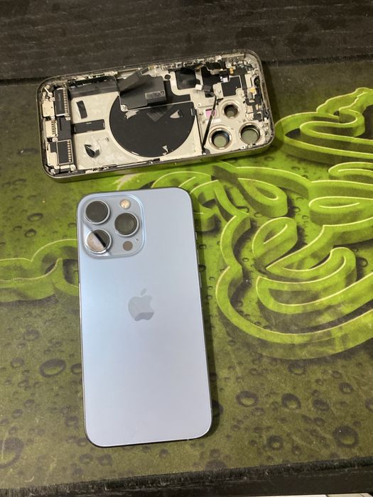 Vand carcasa iphone 13 pro blue full flex