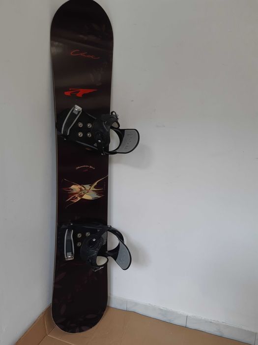 Placa snowboard 145 cm cu legături - boots