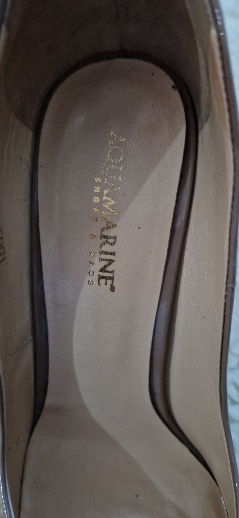 Aquamarine shoes естествена кожа