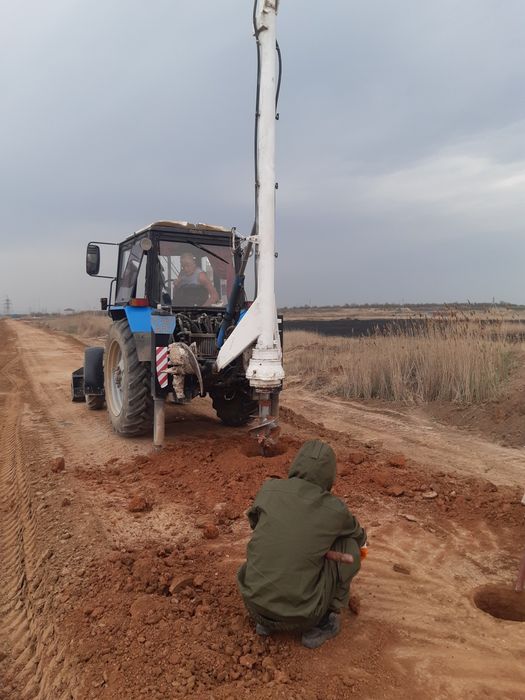 Услуги ямобура (бурояма) в Астане 24/7