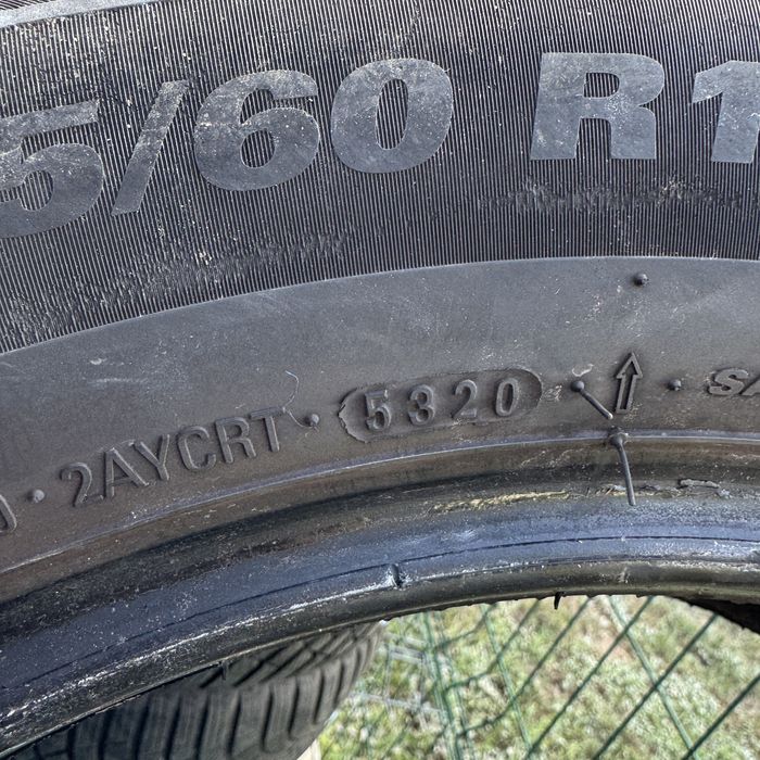 225/60/17 SUV Kumho 2020 DOT 5.2ММ ГРАЙФЕР 2 БРОЯ