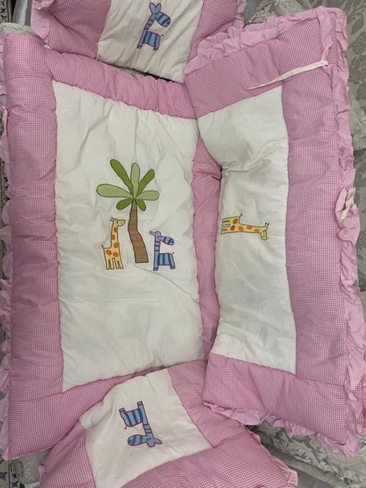 Бортики для детской кроватки