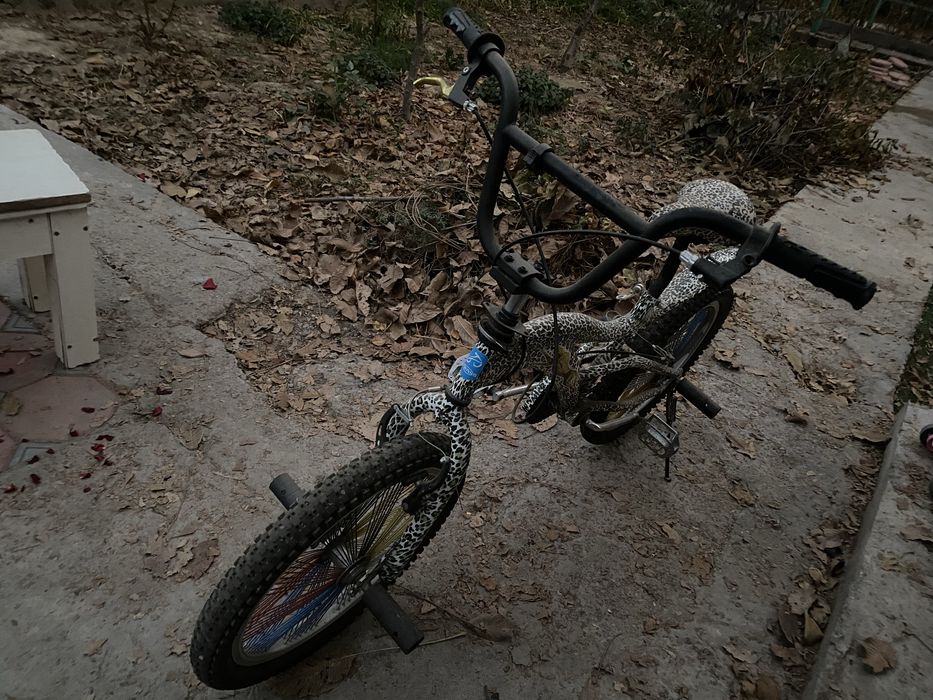 Велосипед  bmx на ходу
