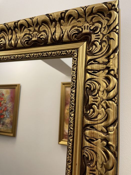 Oglinda aurie stil baroc